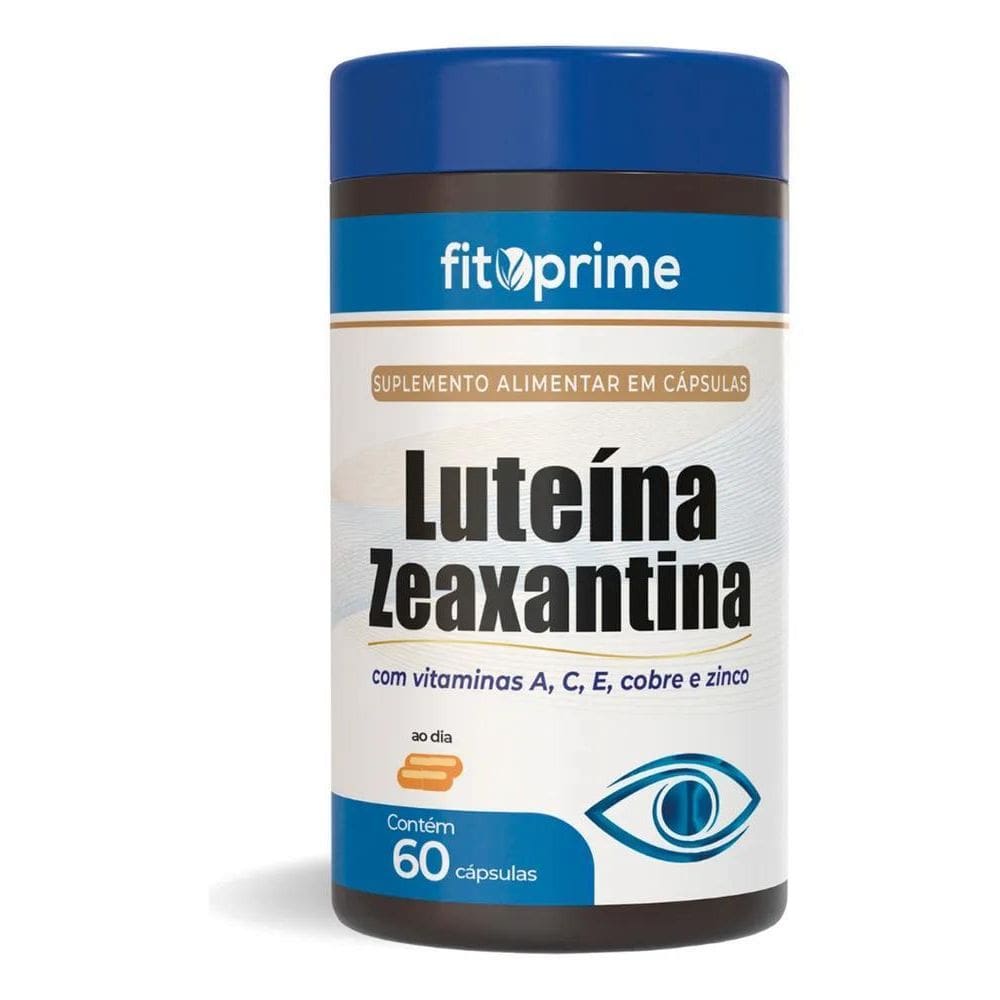 2X Suplemento Em Cápsulas De Luteína + Zeaxantina Fitoprime