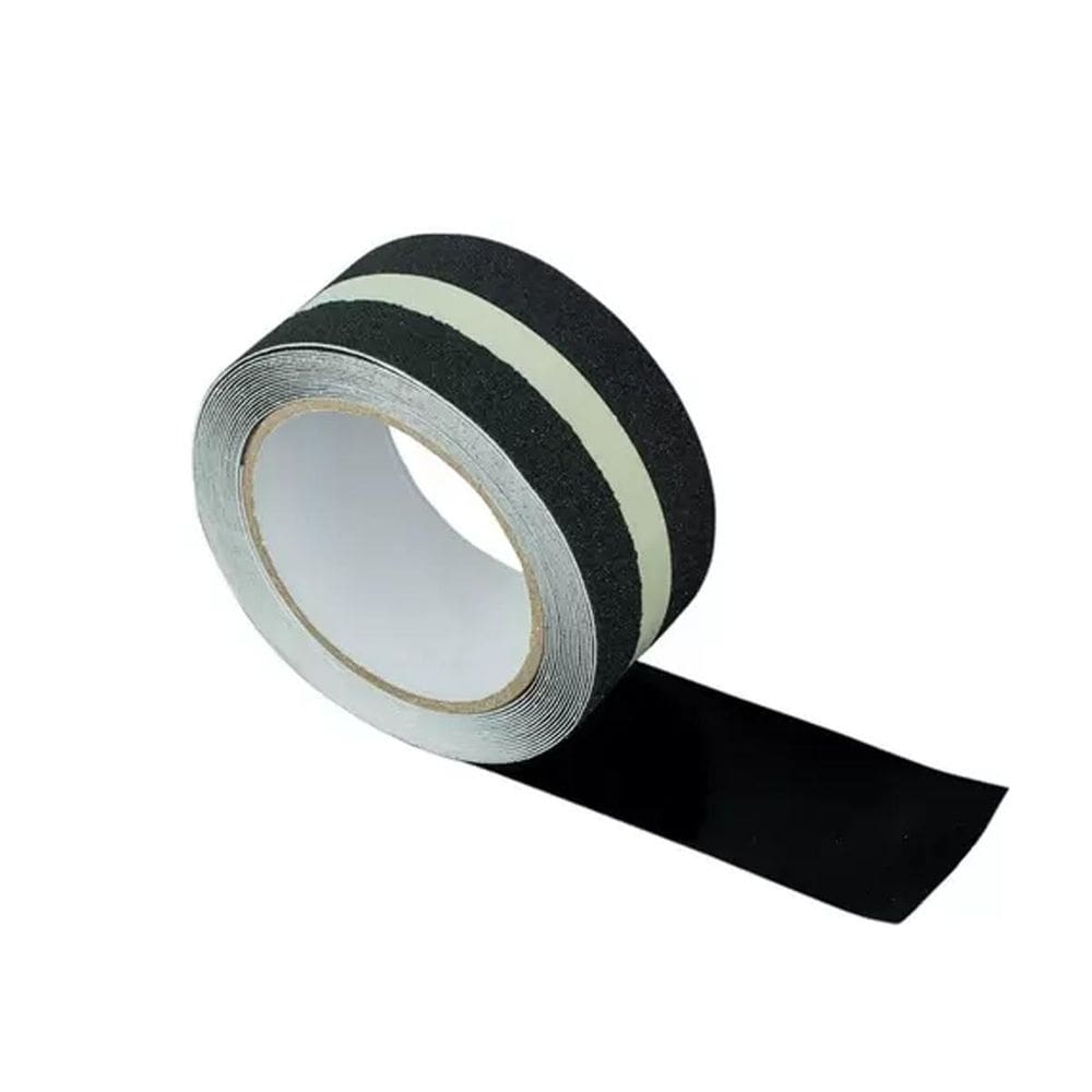 Fita Antiderrapante Preta Reflexiva 5M Carbografite