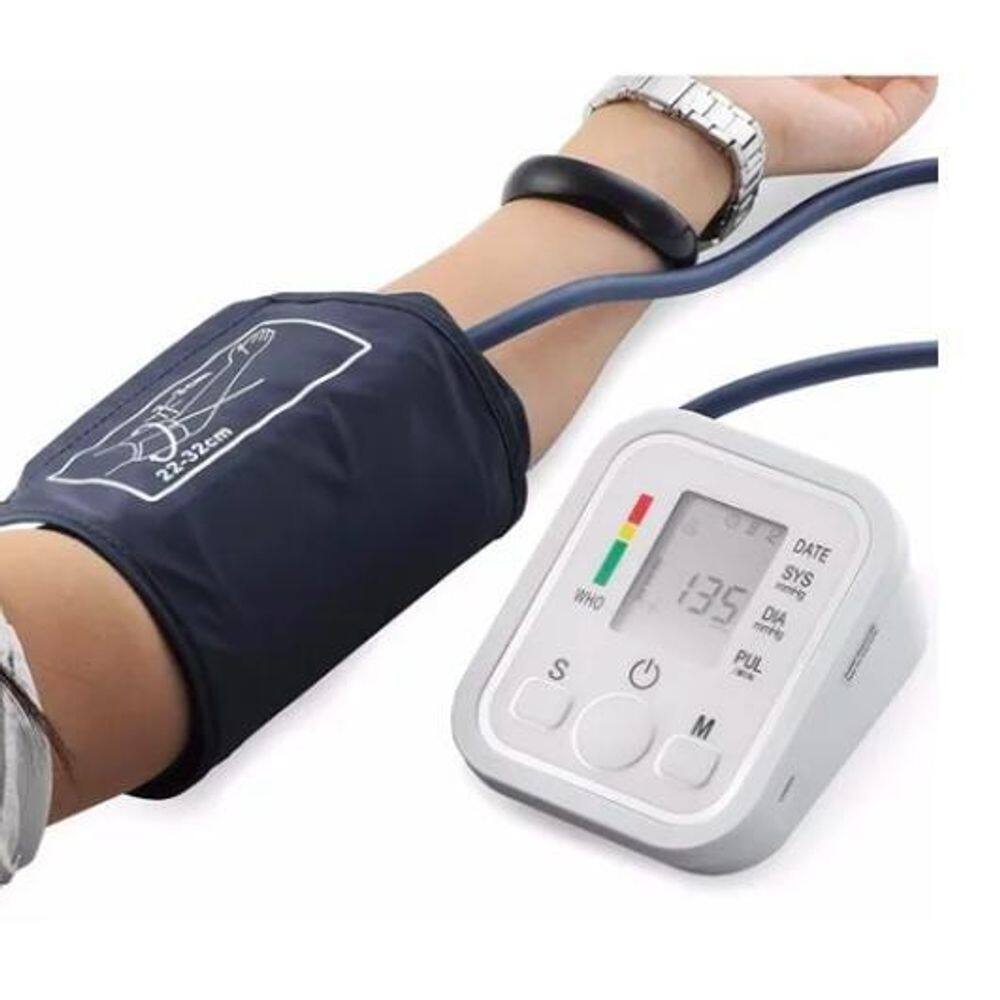 Medidor Digital Pressão Arterial Aferição Rápida E Confiável