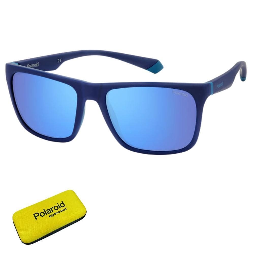 Óculos Sol Espelhado Masculino Polaroid Pld 2141/S Vgl 565X
