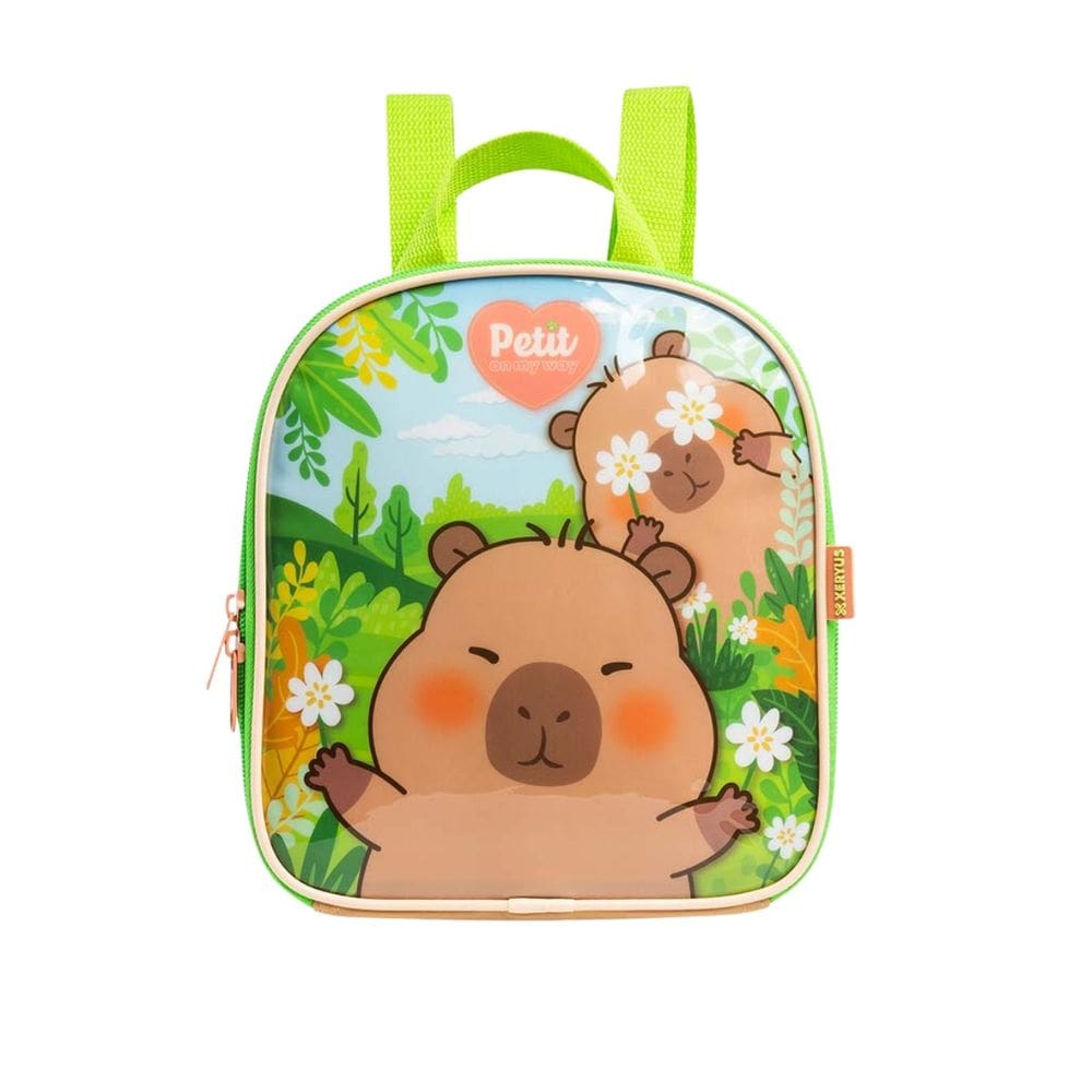 Lancheira Escolar Térmica Capivara Brownie Petit Meninas