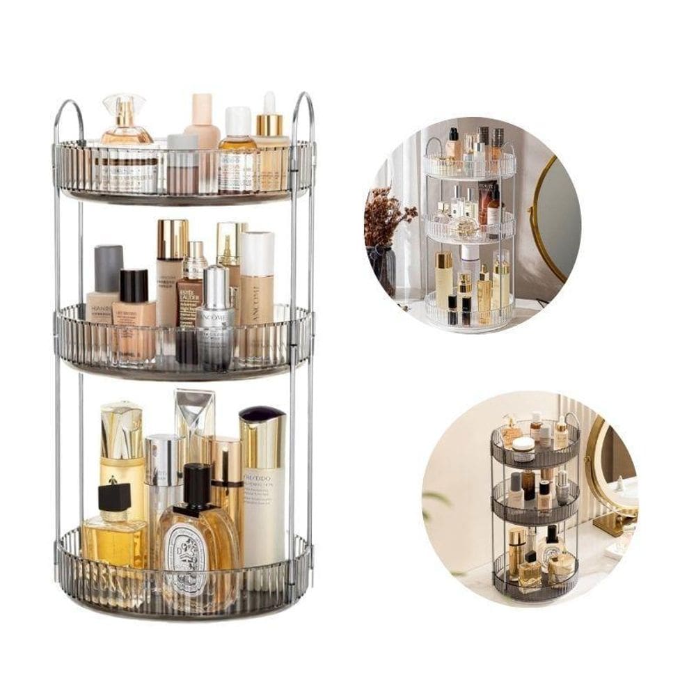 Organizador Multiuso 03 Andares Cosméticos E Maquiagem