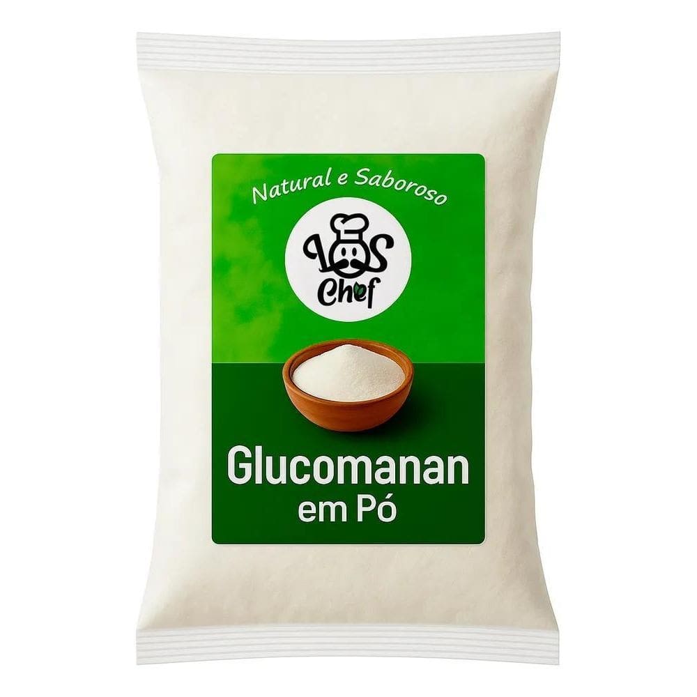 2X Glucomanan 100% Puro 100Gr Inibidor Apetite Premium Los C