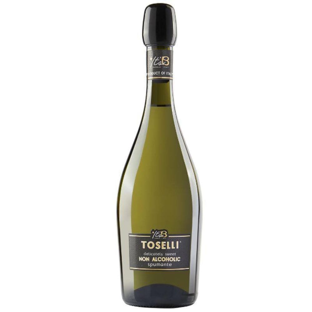 Espumante Sem Álcool Branco Moscato Toselli 750Ml - Itália