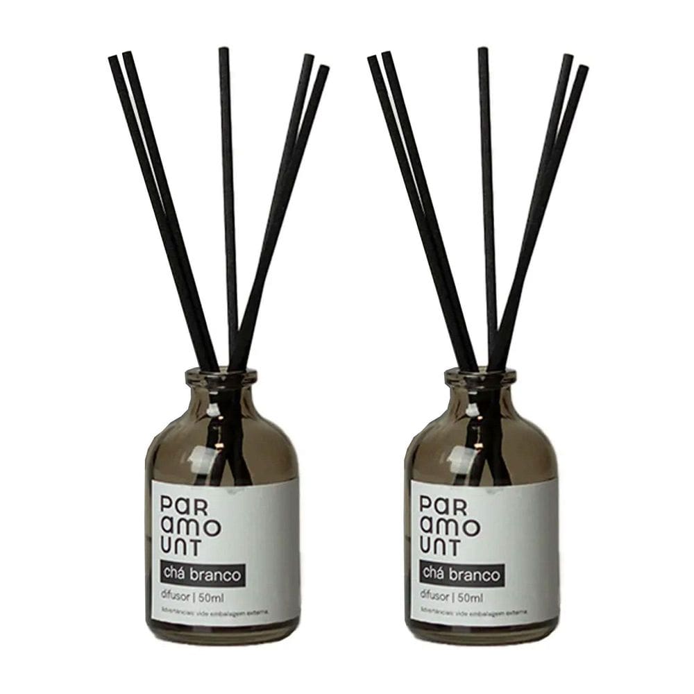 Kit 2 Difusor De Ambientes Chá Branco 50Ml