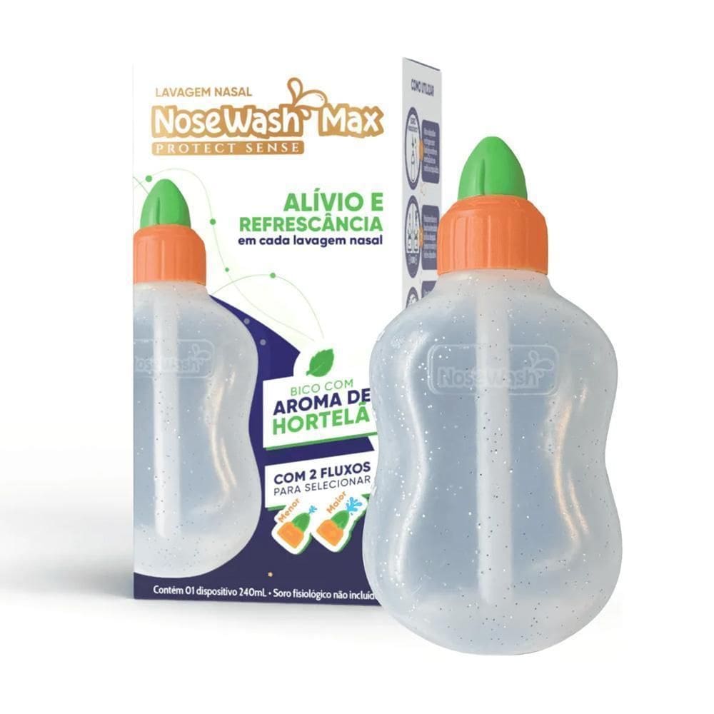 Dispositivo Lavagem Nasal 240Ml Protect Sense Nosewash