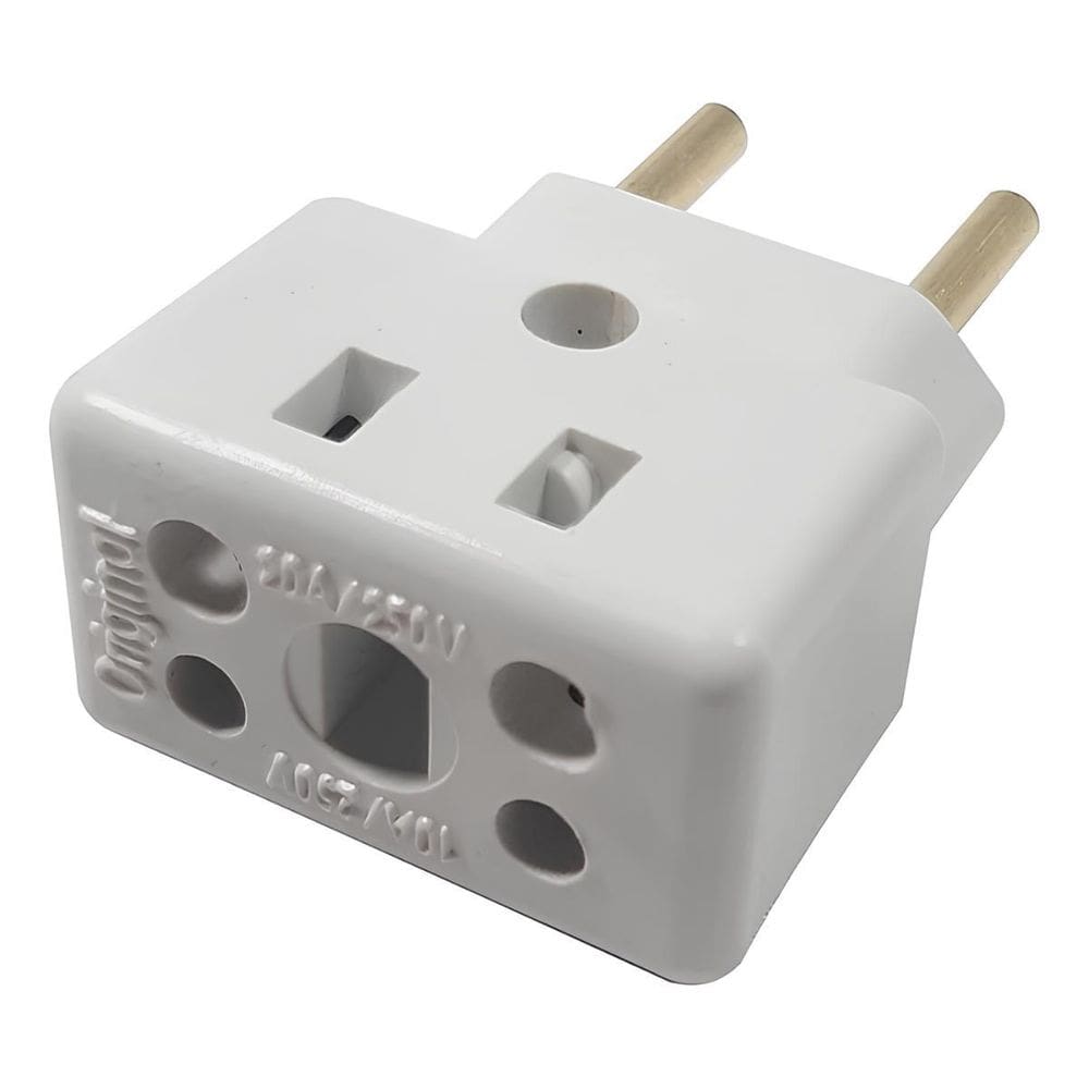 Kit 3 Plugs Adaptador De Tomada Bob Esponja 10/20A 110V/220V