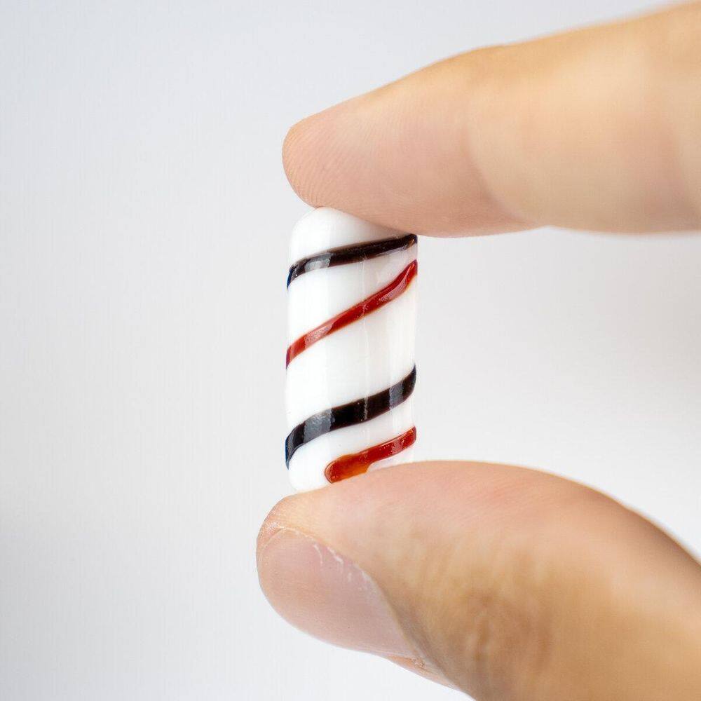 Unidade Firma Em Murano Lisa 22Mm Para Guias - Escolha