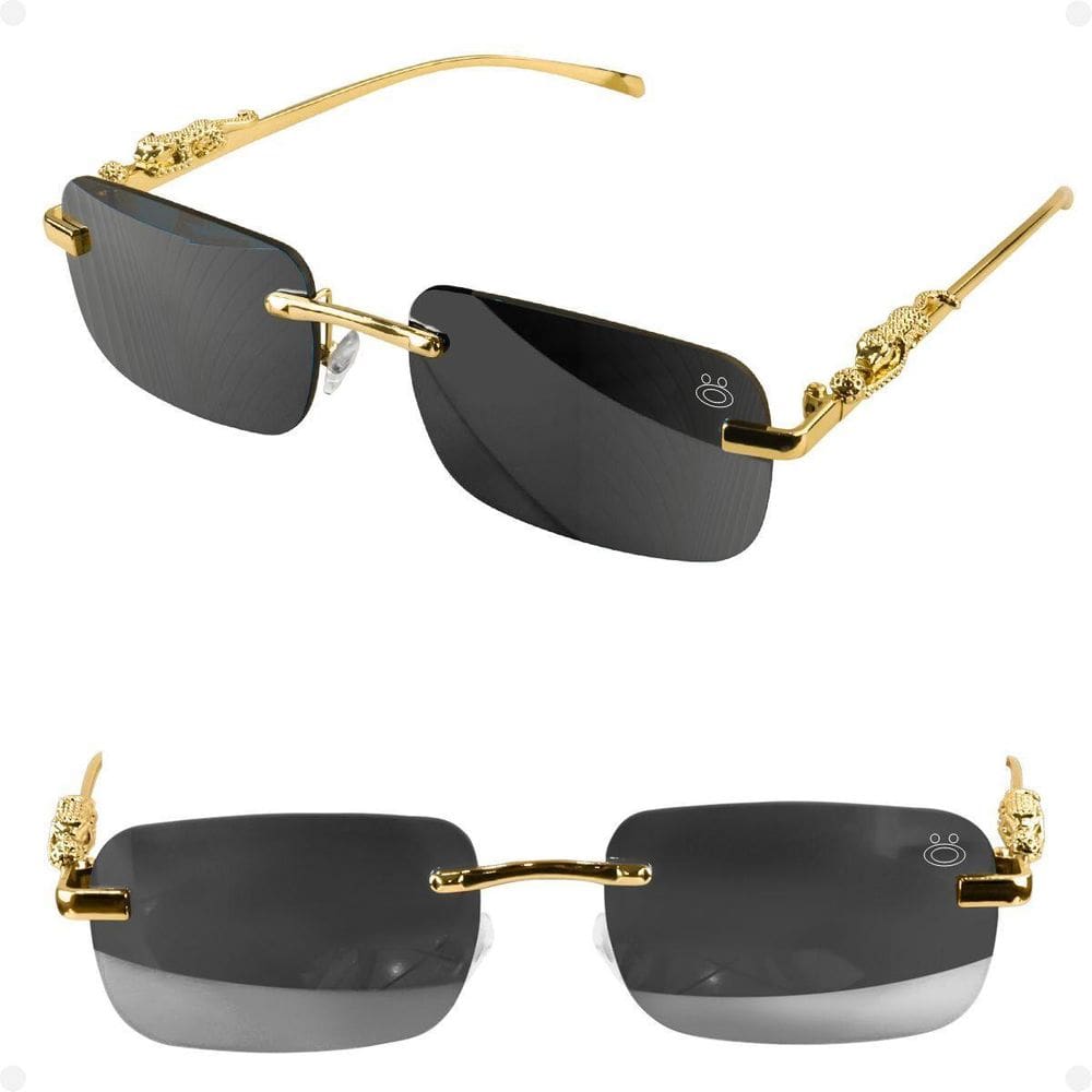 Óculos Sol Jaguar Mafia Trap Hype Personalize Yakuza + Case