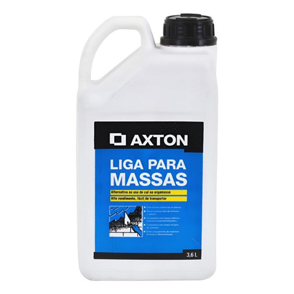 Aditivo Plastificante Axton Liga Para Massa 3,6 Litros