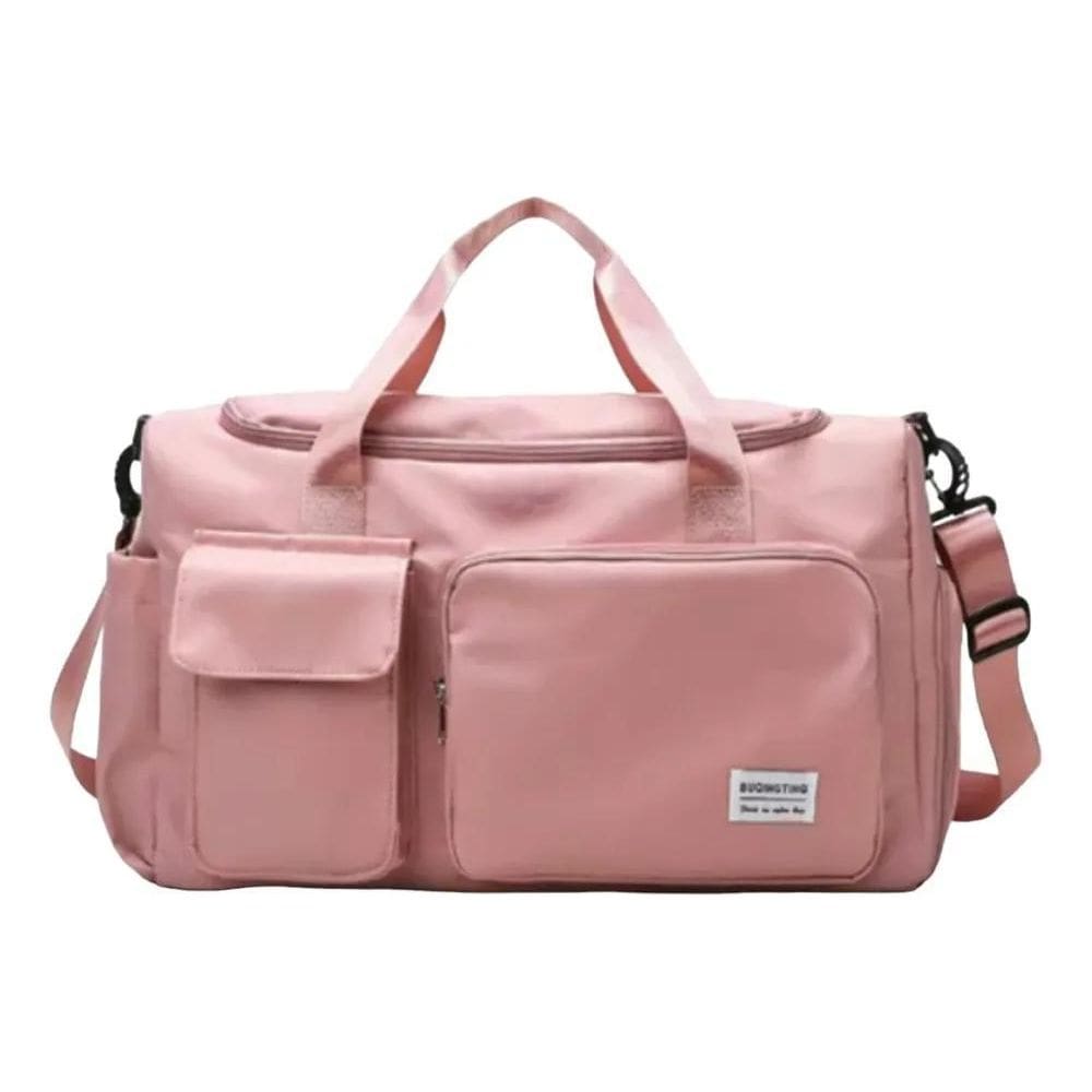 2X Bolsa Mala Feminina Academia Esportiva Viagem Porta Tênis