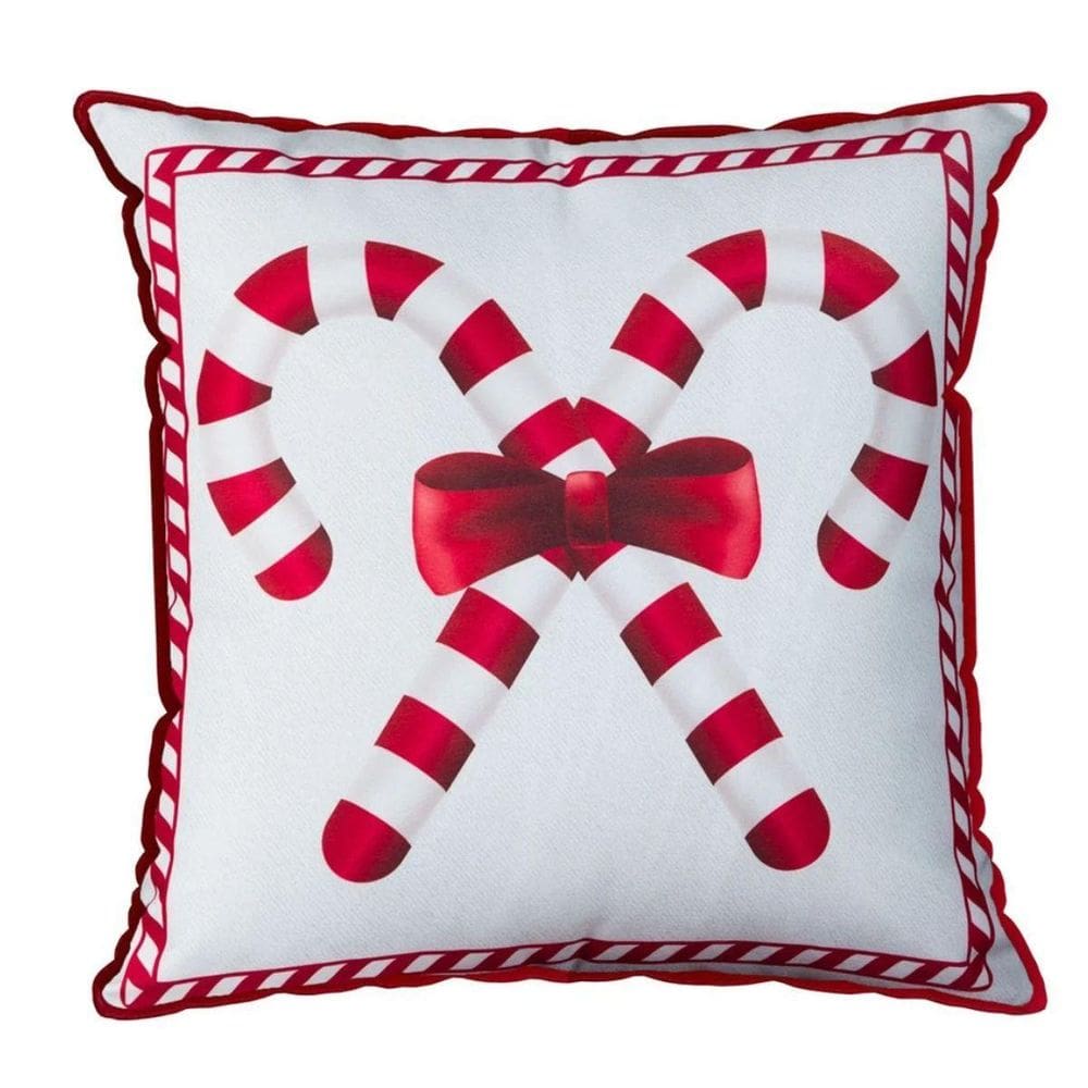 Almofada De Natal Bengala Natalina 566 43Cm