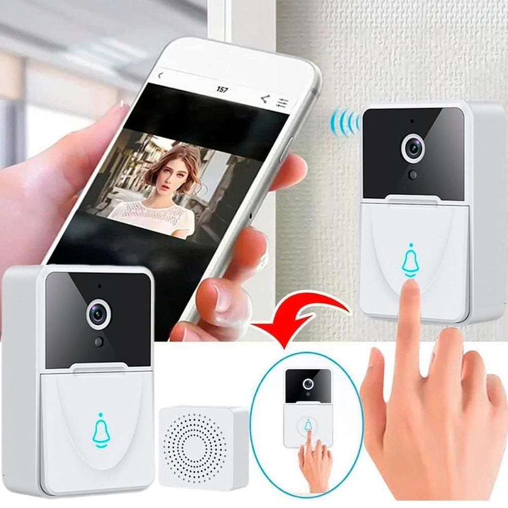 Interfone Eletrônico C/Câmera Doméstico Segurança Condomínio