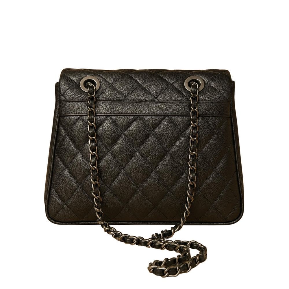 Bolsa Feminina Couro Atual Corrente 1534 - Café