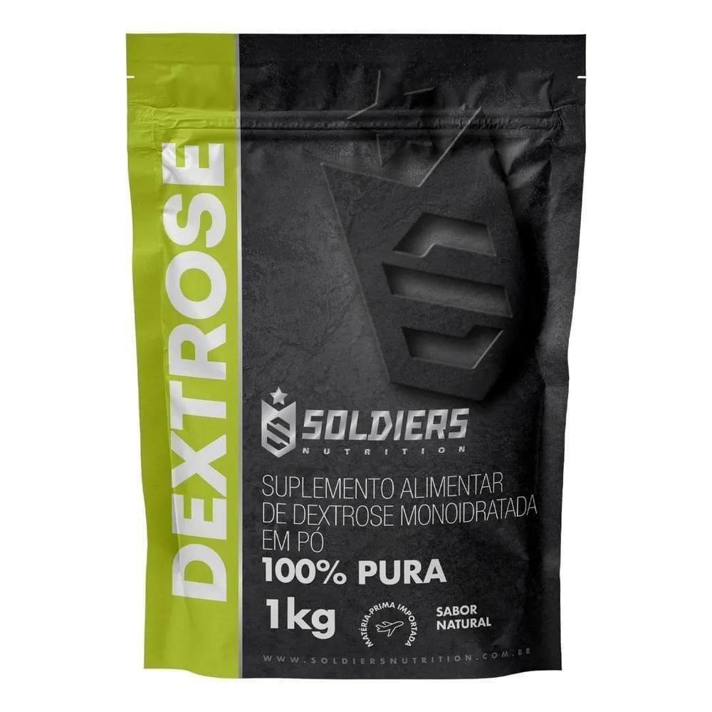 2X Dextrose 1Kg - 100% Pura Importada