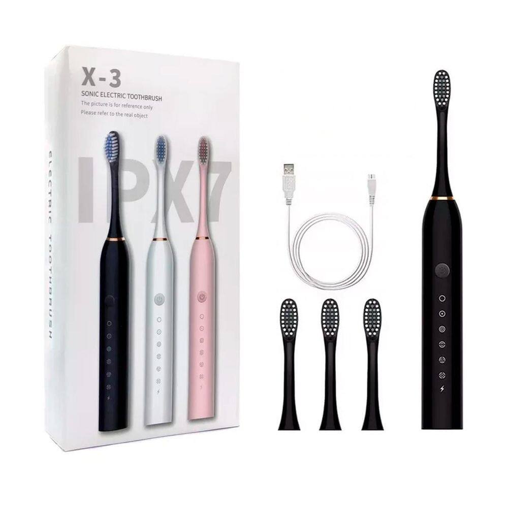 Escova Elétrica 3Em1 Para Higiene Oral E Dentes