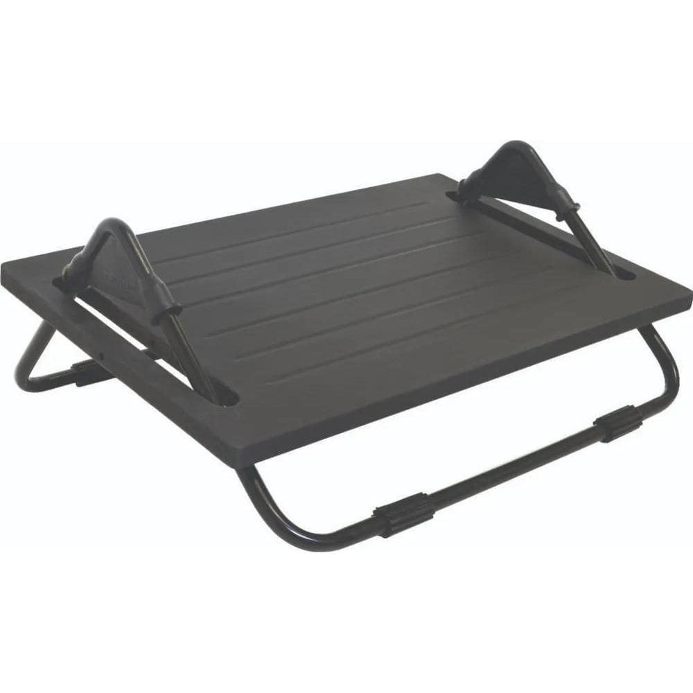 2X Apoio Apoiador Ergonômico Para Os Pes Multivisão Em Mdf