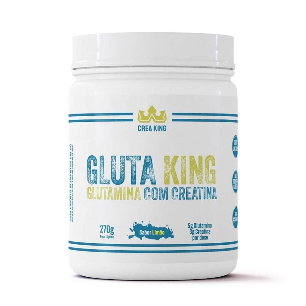 Glutaking 270G - Sabor: Limão