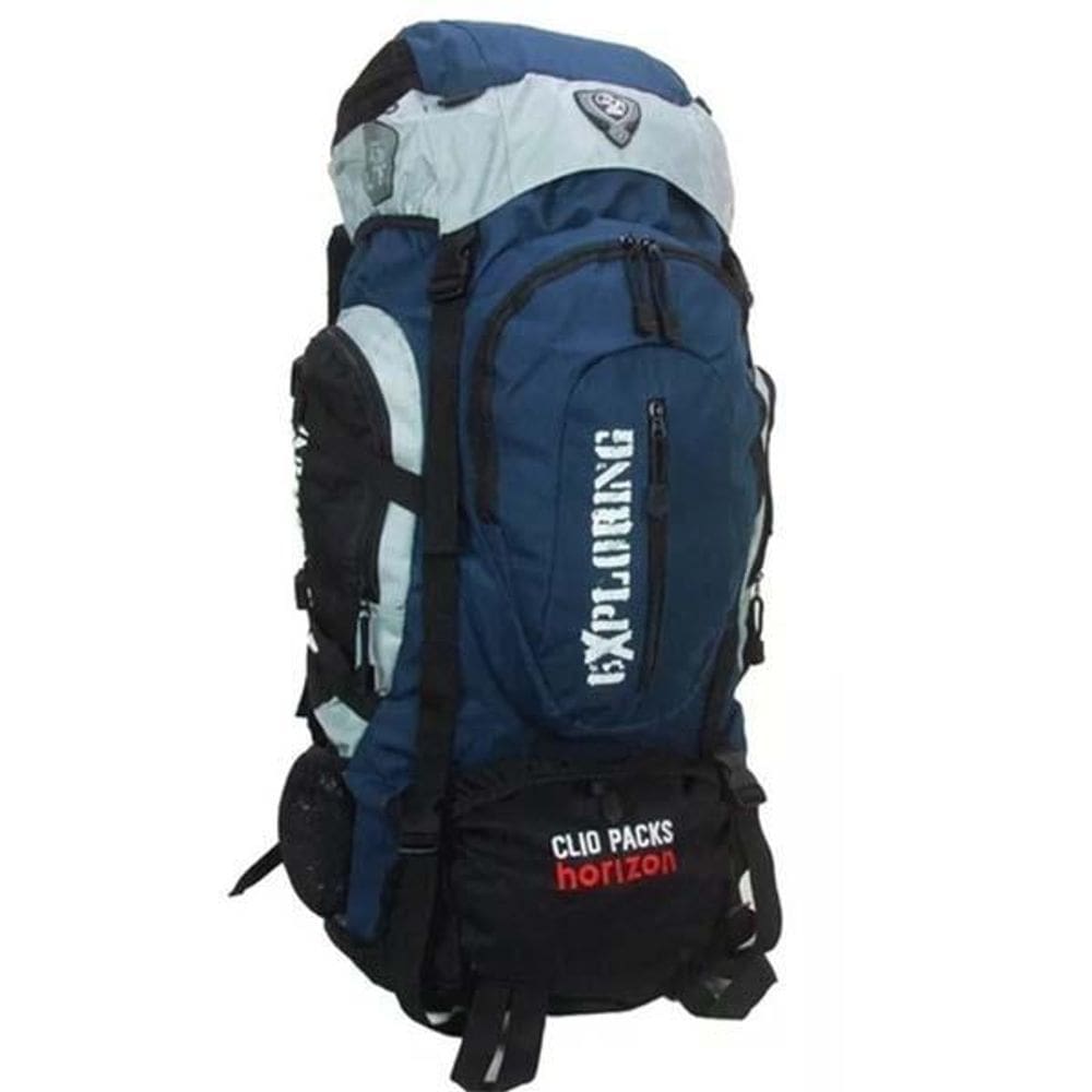 Mochila Camping Reforçada Clio Trilha 55L Impermeável Mc5389