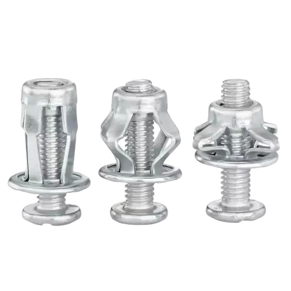 Grampos Rebites De Expansao Metal Kit 10 Unidades M4X25Mm