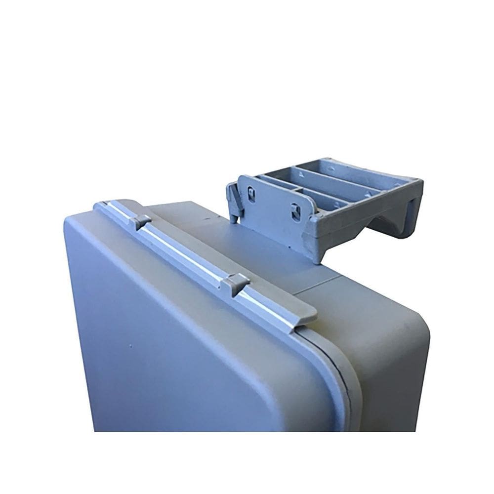 Suporte Fixacao Multitoc Caixa Hermetica Cinza Par