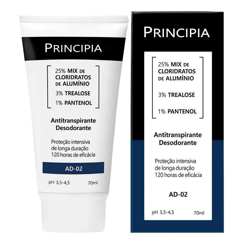 2X Antitranspirante Desodorante Principia Ad-02 Fragrância N