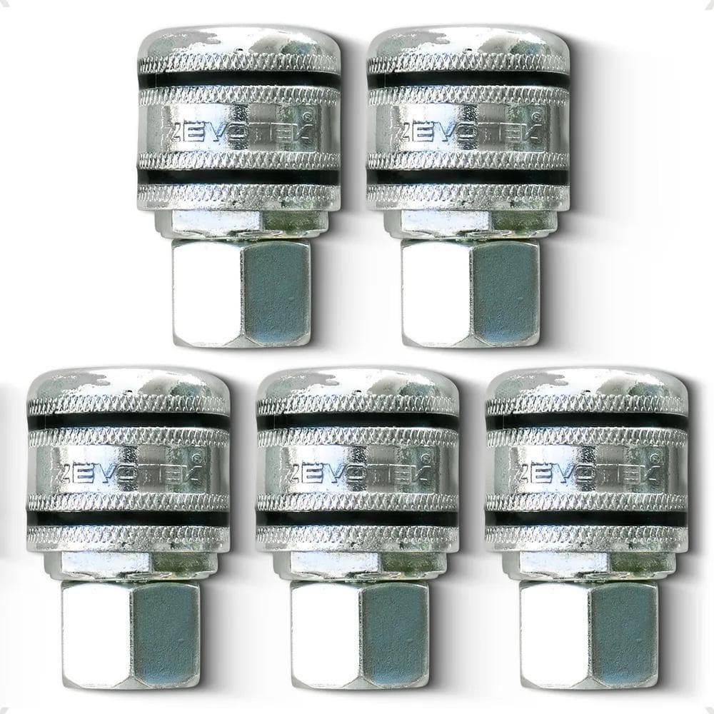 2X 5 Engate Rápido 1/4 Fêmea Compressor Chiaperini Wayne Tek