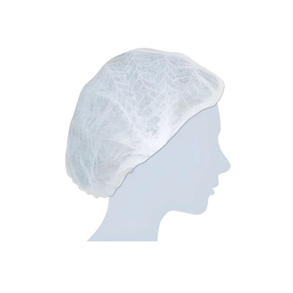 Kit 300 Touca Descartavel Tnt Branco - Branco