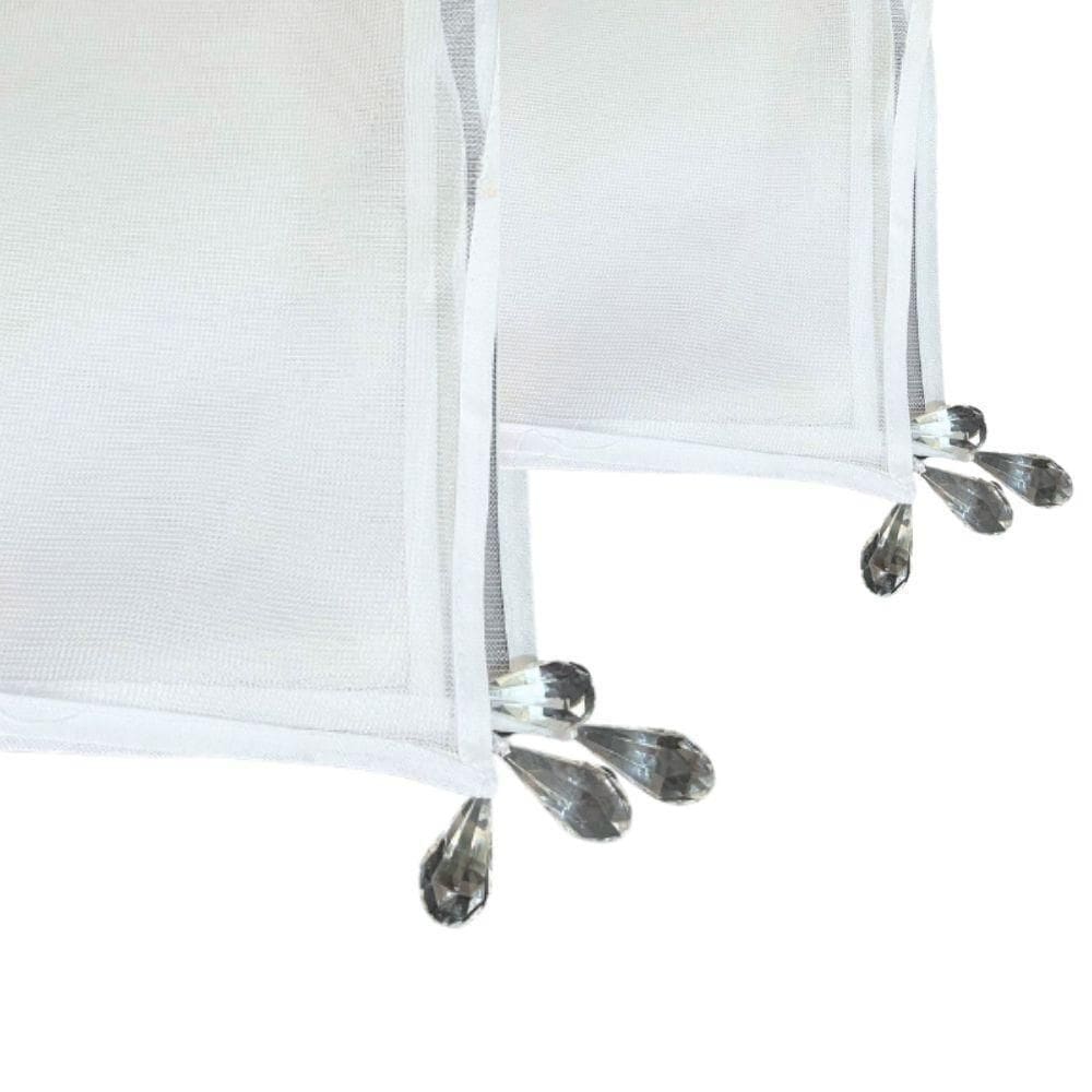 Tela Cobre Alimentos Anti Mosquitos Com Pedraria 1 Unidade