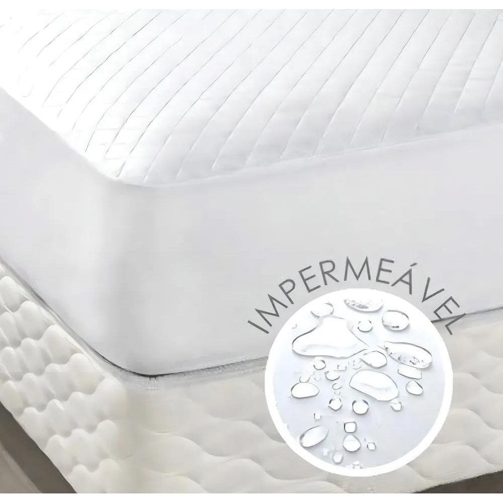Casa E Pet Capa Pra Colchão Impermeavel Casal Box Matelado P