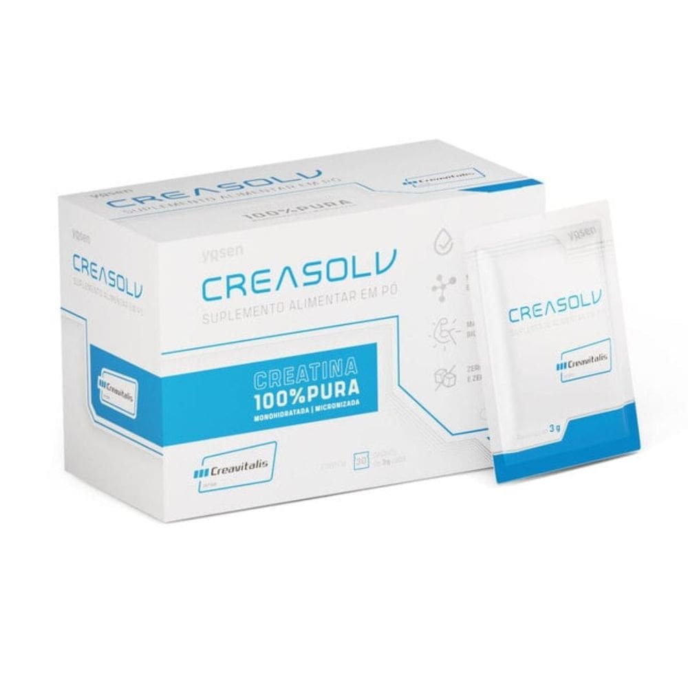 Creatina Creasolv 30 Sachês De 3g Yosen