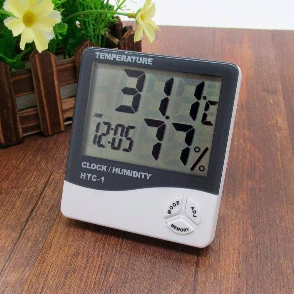 Higrômetro Digital Para Medição De Temperatura E Umidade