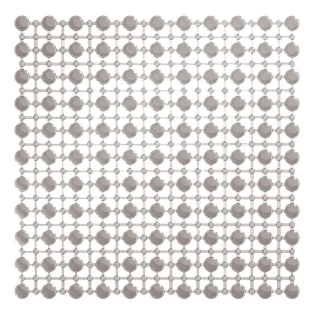 2X Tapete Antiderrapante Box Banheiro Ventosa Redondo Quadra