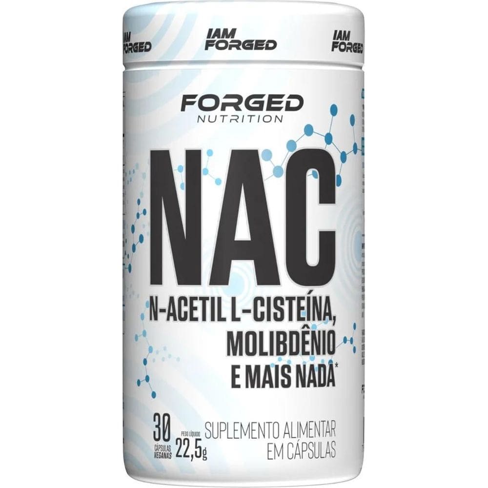 2X Nac - Molibdênio 30 Vegan Caps - Forged Nutrition Sabor S