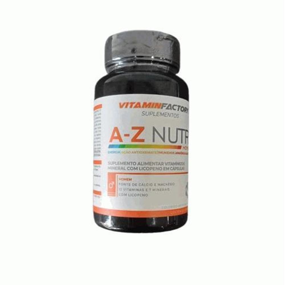 A-Z Nutri Homem 60 Cápsulas Vitamin Factory