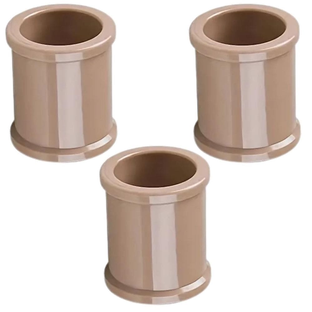 Luva Pvc 20Mm Soldável Conexão Encanamento Kit 03 Un