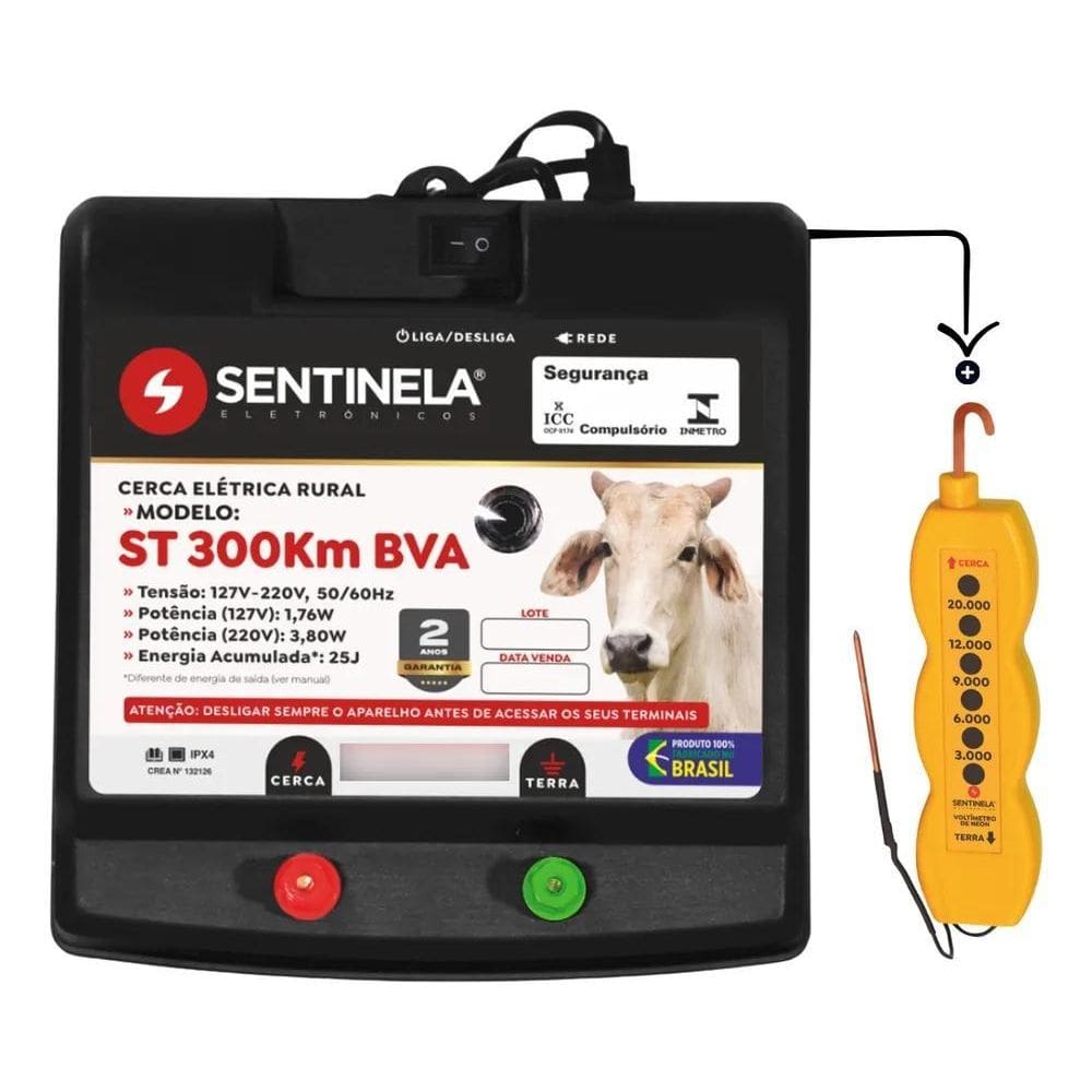 2X Elétrico Cerca Rural 300Km Super Turbo