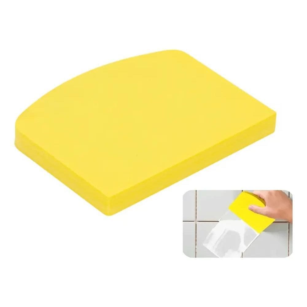 2X Espátula Eva Borracha Aplicador Para Rejunte Piso Azulejo