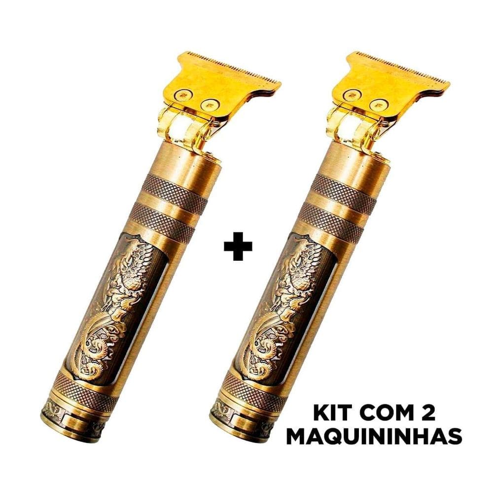 2 Máquininhas Dragãon Retro Ultra Afiado Barba