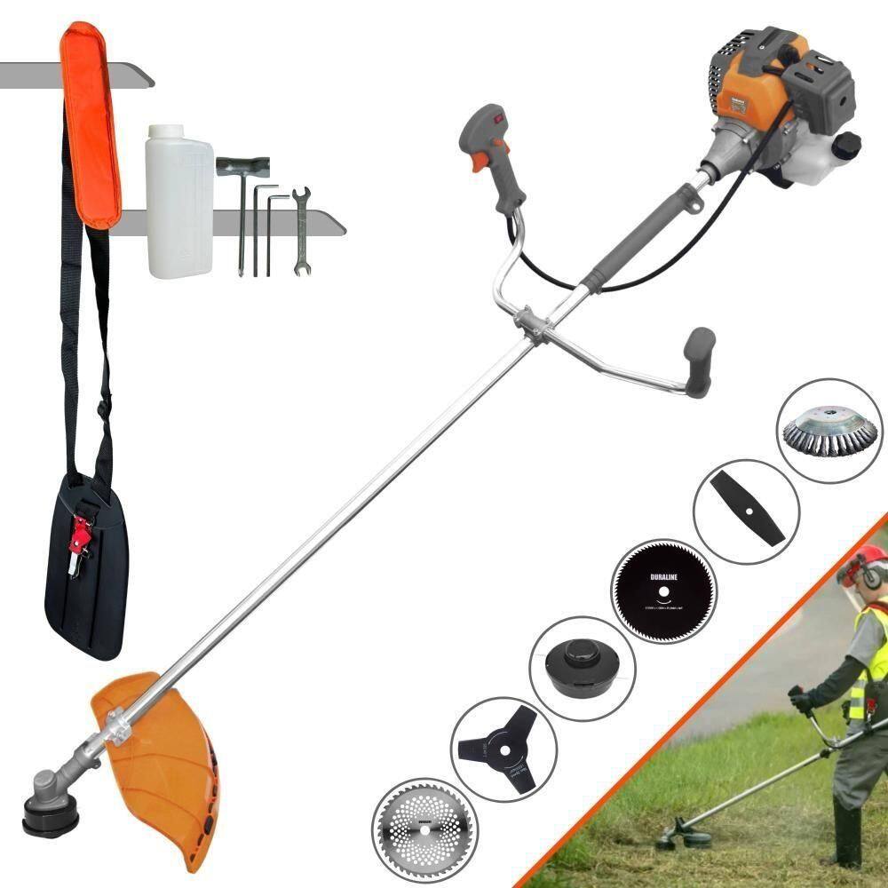 Roçadeira Tekna Rl520p 2hp 52cc Com 6 Opções De Cortes