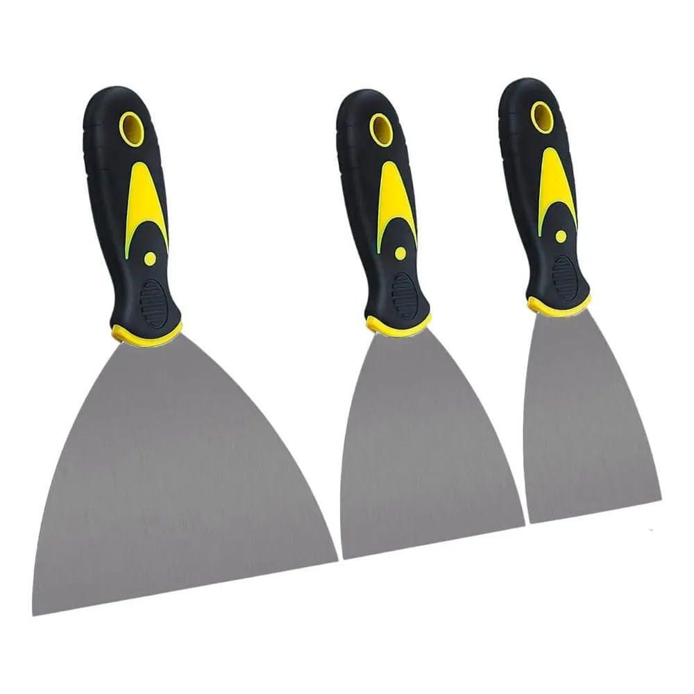 2X Kit Espátulas Tools Fbg-3420 De Aço Cabo Emb