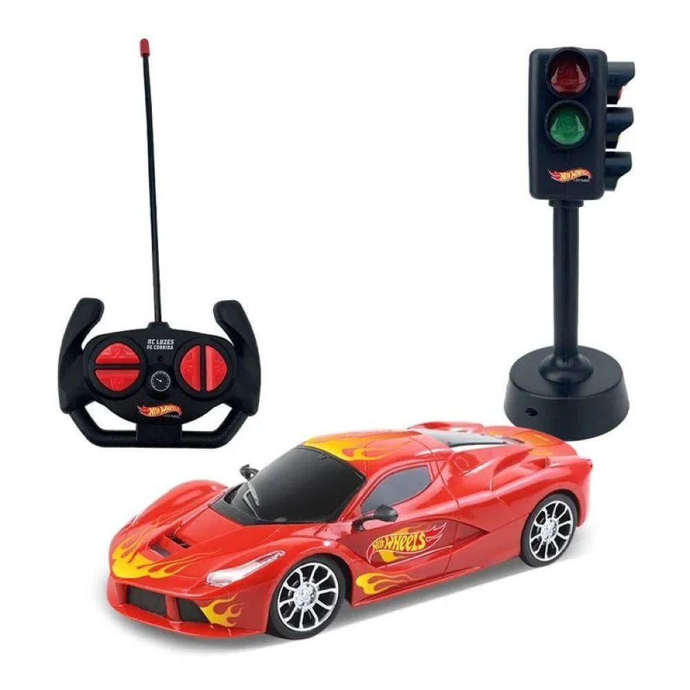 Carro Infantil Hot Wheels Controle e Semáforo - Mattel