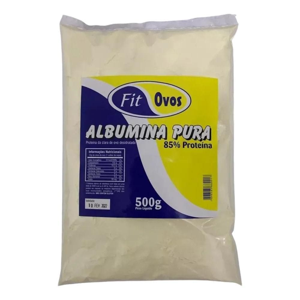 2X Albumina Pura 500G 85% Protéina