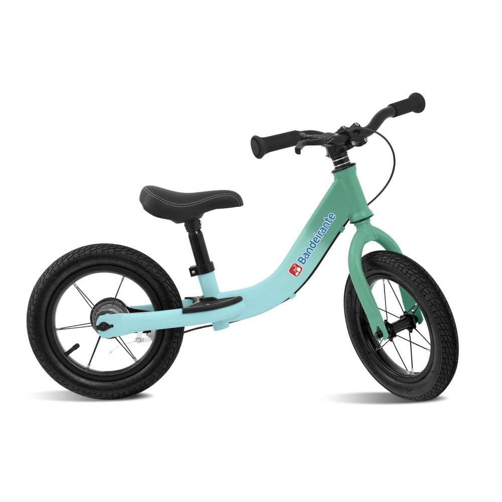 Bicicleta Infantil Aro 12 Equilíbrio Pro com Freio Verde Bandeirante