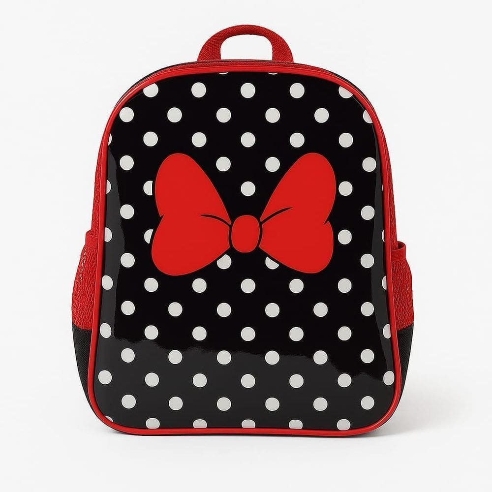 Mochila Escolar Laço Da Minnie - Kit