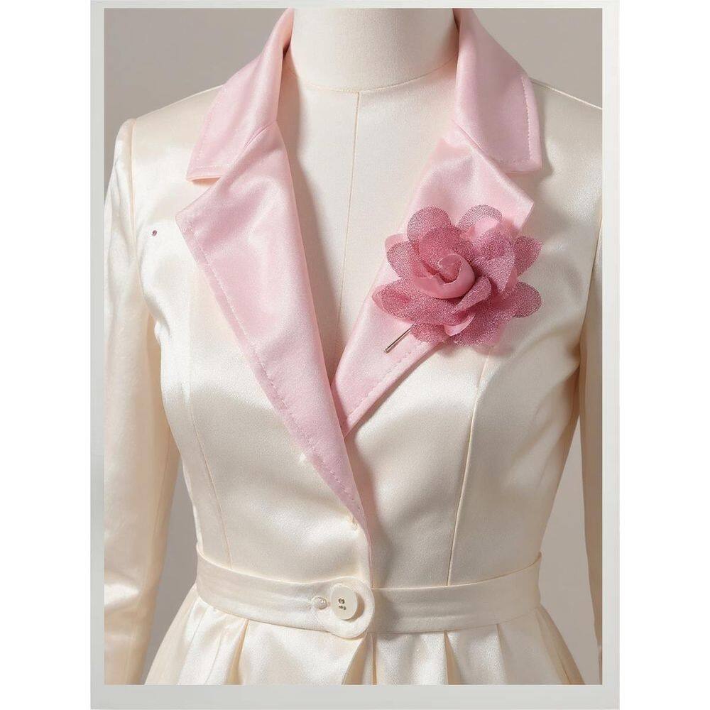 Broche Flor Lapela Madrinha Casamento Detalhe Debutante