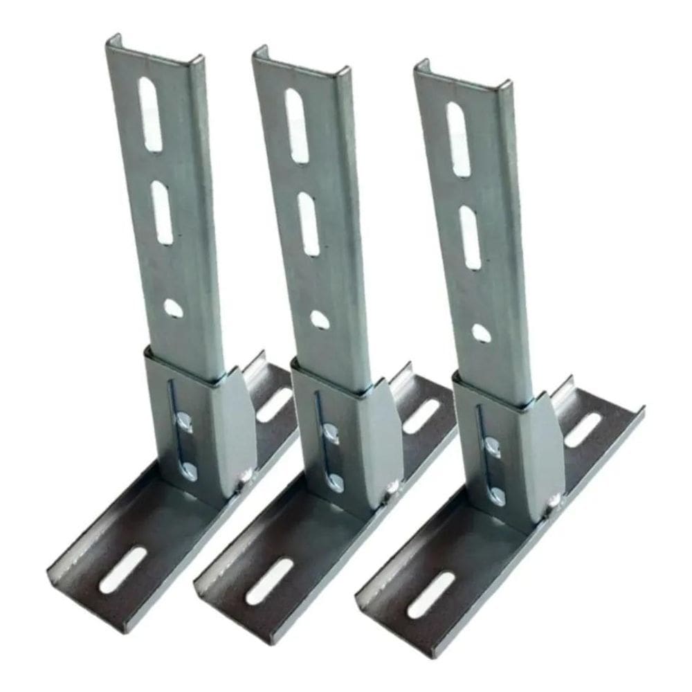 2X Suportes Fixação Motor Basculante Rcg Ppa Garen Rossi Kit