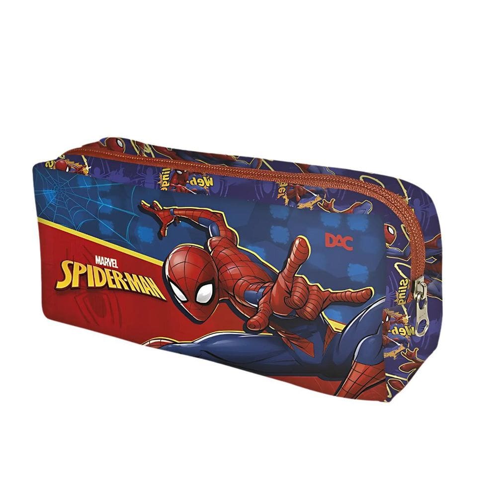 Estojo Simples Escolar Homem Aranha Pvc Dac