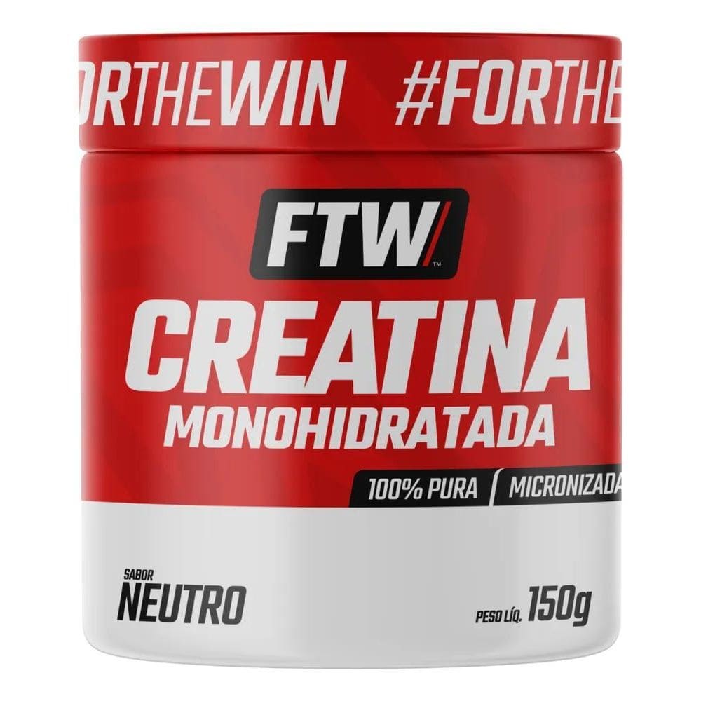 2X Creatina Monohidratada 100% Pura Pote 150G - Ftw