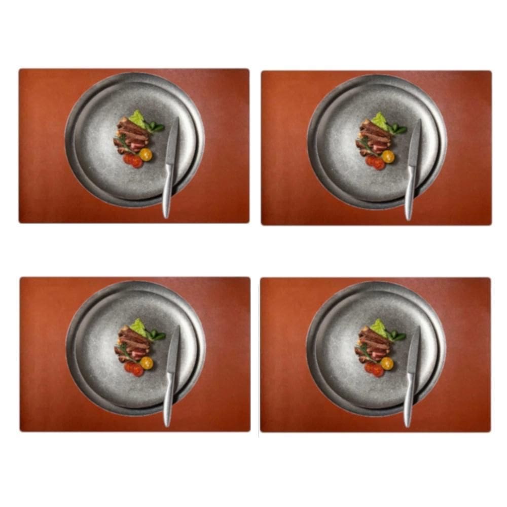 40 Jogos Americanos Mesa Jantar Impermeável + Porta Copos